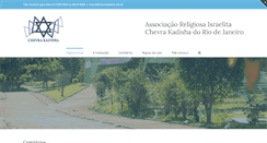 Desktop Screenshot of chevrakadisha.com.br